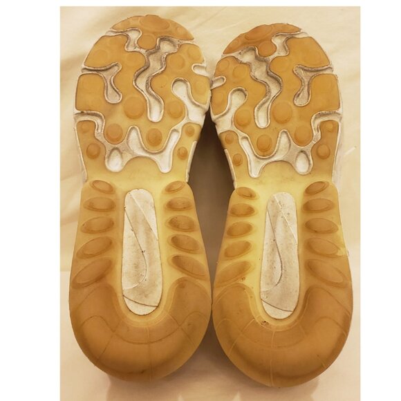 Nike Air Max 270 React Women's Sneakers Size- 8.5 White/Pink - Picture 10 of 10